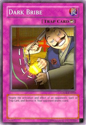 Image of Dark Bribe (GX Tag Force 2) (GX04-EN002) - Yu-Gi-Oh! Video Game Promotional Cards Unlimited
