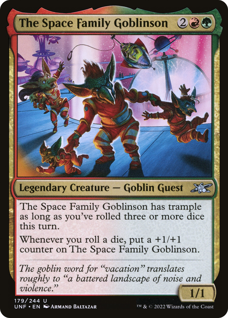 Image of The Space Family Goblinson (UNF-179) - Unfinity