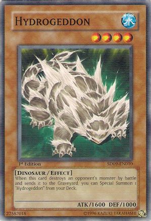 Image of Hydrogeddon (SD09-EN010) - Structure Deck: Dinosaur's Rage 1st Edition