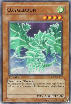 Image of Oxygeddon (SD09-EN011) - Structure Deck: Dinosaur's Rage 1st Edition