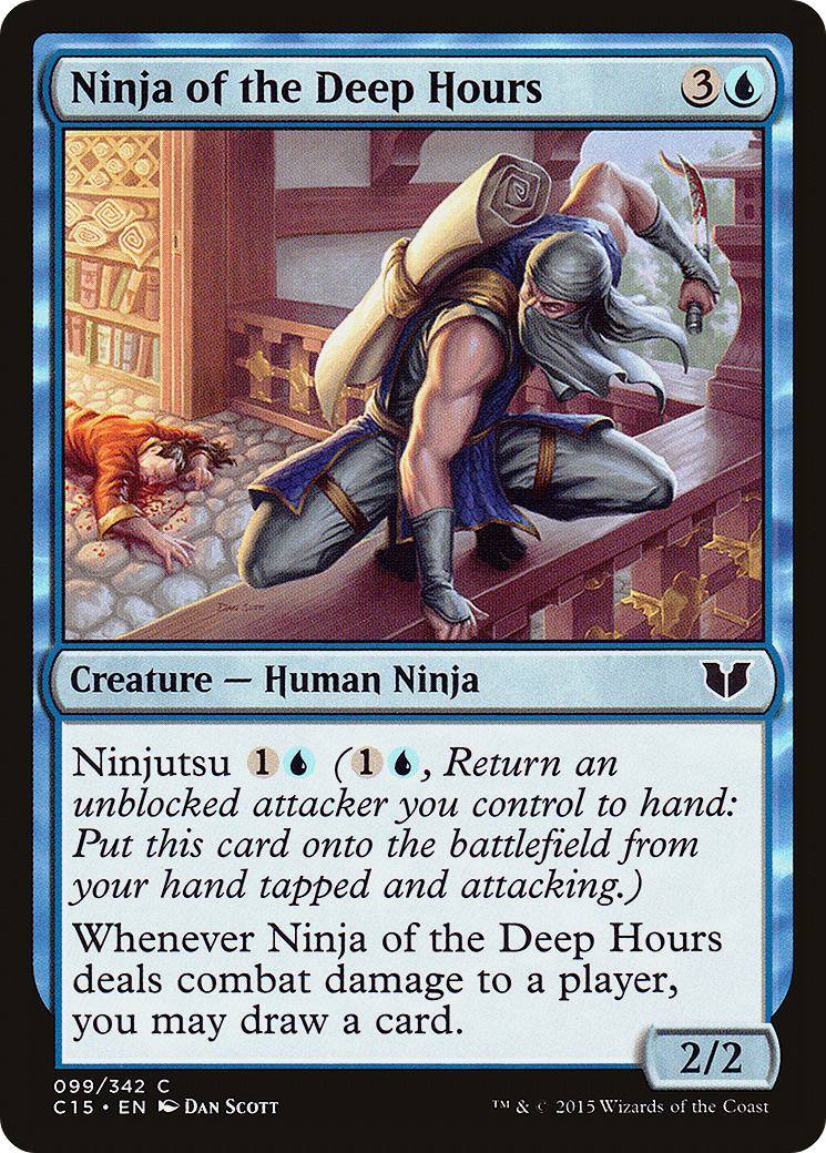 Image of Ninja of the Deep Hours (C15-099) - Commander 2015
