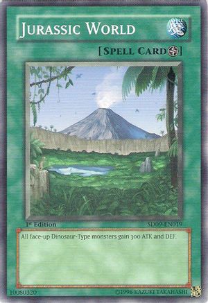 Image of Jurassic World (SD09-EN019) - Structure Deck: Dinosaur's Rage 1st Edition