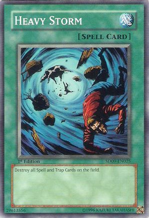 Image of Heavy Storm (SD09-EN025) - Structure Deck: Dinosaur's Rage 1st Edition