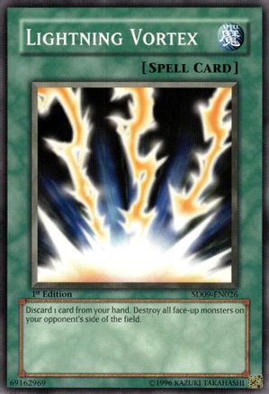 Image of Lightning Vortex (SD09-EN026) - Structure Deck: Dinosaur's Rage 1st Edition