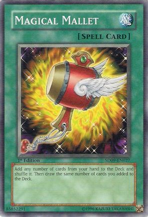 Image of Magical Mallet (SD09-EN027) - Structure Deck: Dinosaur's Rage 1st Edition