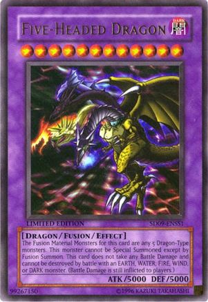 Image of Five-Headed Dragon (SD09-ENSS1) - Structure Deck: Dinosaur's Rage Limited