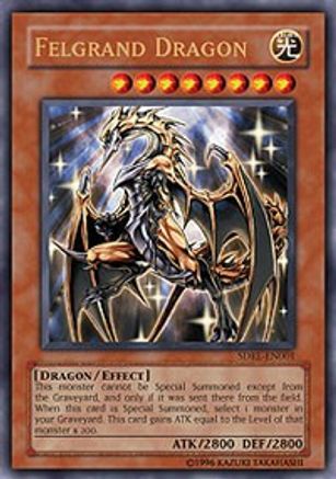 Image of Felgrand Dragon (SDRL-EN001) - Structure Deck: Rise of the Dragon Lords 1st Edition