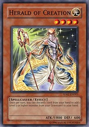 Image of Herald of Creation (SDRL-EN003) - Structure Deck: Rise of the Dragon Lords 1st Edition