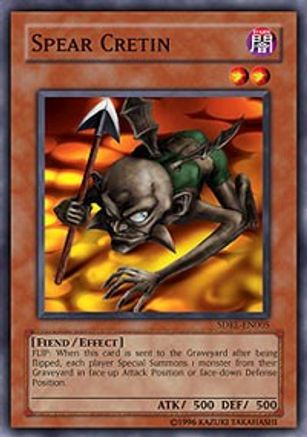 Image of Spear Cretin (SDRL-EN005) - Structure Deck: Rise of the Dragon Lords 1st Edition