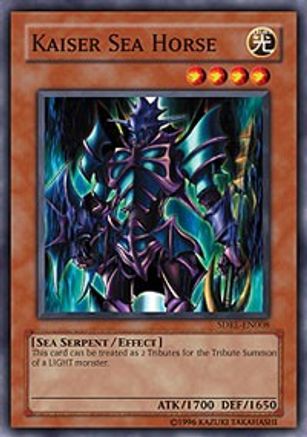 Image of Kaiser Sea Horse (SDRL-EN008) - Structure Deck: Rise of the Dragon Lords 1st Edition