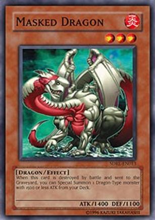 Image of Masked Dragon (SDRL-EN013) - Structure Deck: Rise of the Dragon Lords 1st Edition