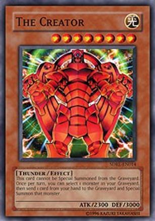 Image of The Creator (SDRL-EN014) - Structure Deck: Rise of the Dragon Lords 1st Edition