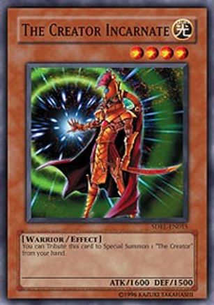 Image of The Creator Incarnate (SDRL-EN015) - Structure Deck: Rise of the Dragon Lords 1st Edition