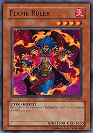 Image of Flame Ruler (SDRL-EN016) - Structure Deck: Rise of the Dragon Lords 1st Edition
