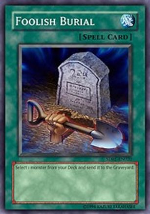 Image of Foolish Burial (SDRL-EN020) - Structure Deck: Rise of the Dragon Lords 1st Edition