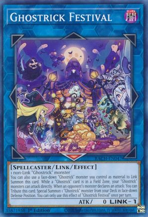 Image of Ghostrick Festival (BACH-EN047) - Battle of Chaos 1st Edition