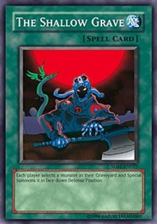 Image of The Shallow Grave (SDRL-EN023) - Structure Deck: Rise of the Dragon Lords 1st Edition