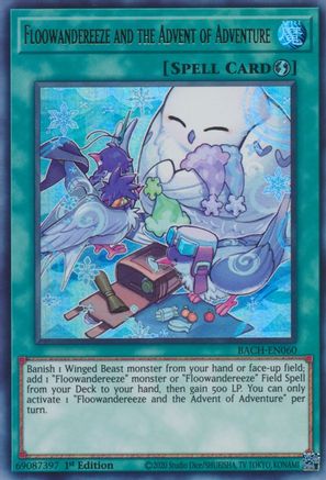 Image of Floowandereeze and the Advent of Adventure (BACH-EN060) - Battle of Chaos 1st Edition