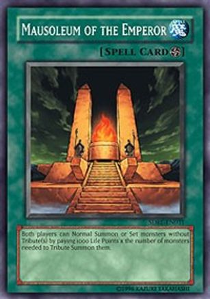 Image of Mausoleum of the Emperor (SDRL-EN031) - Structure Deck: Rise of the Dragon Lords 1st Edition