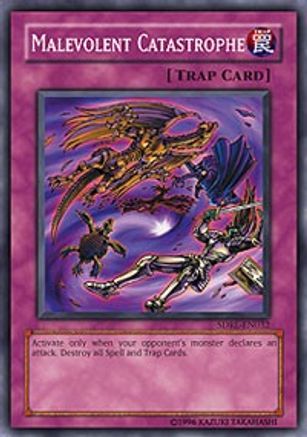 Image of Malevolent Catastrophe (SDRL-EN032) - Structure Deck: Rise of the Dragon Lords 1st Edition