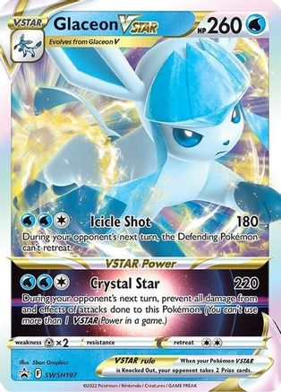 Image of Glaceon VSTAR SWSH197  - Holofoil SWSH Sword & Shield Promo Cards - Promo