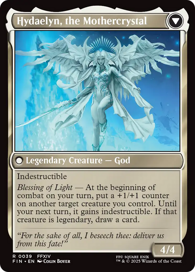 Image of Venat, Heart of Hydaelyn (FIN-039) - FINAL FANTASY Foil