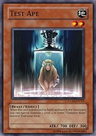 Image of Test Ape (GLAS-EN025) - Gladiator's Assault Unlimited