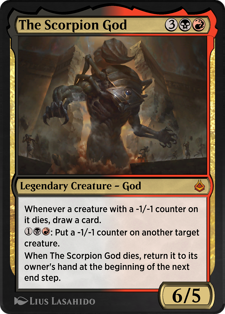 Image of The Scorpion God (AKR-260) - Amonkhet Remastered