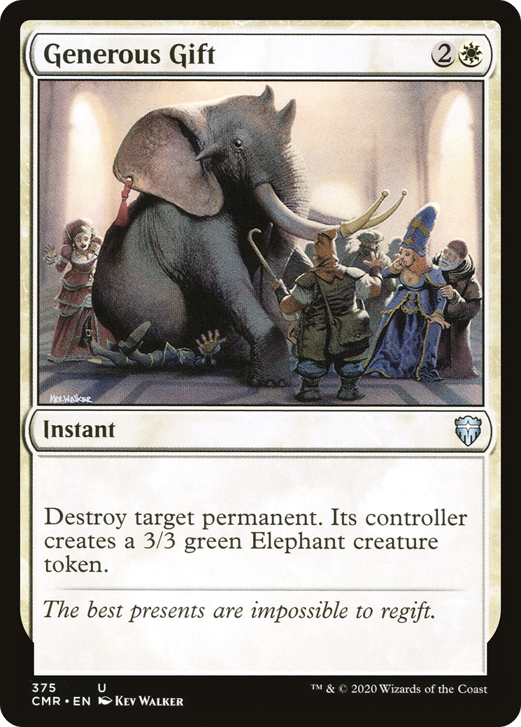 Image of Generous Gift (CMR-375) - Commander Legends