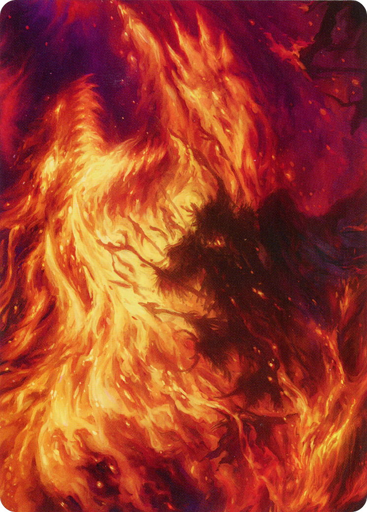 Image of Stoke the Flames // Stoke the Flames (AMOM-038) - March of the Machine Art Series (Borderless)