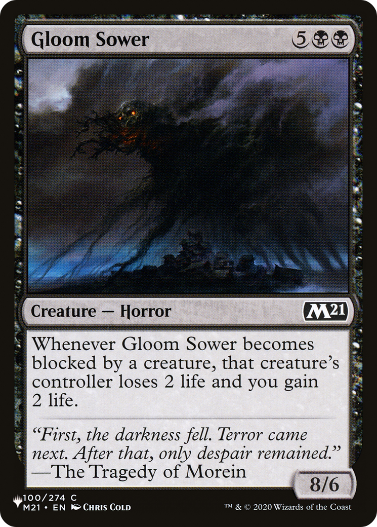 Image of Gloom Sower (LIST-M21-100) - The List