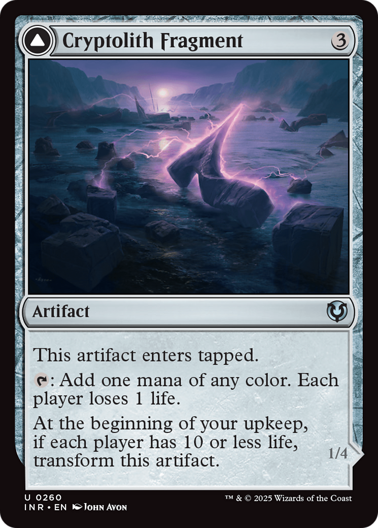 Image of Cryptolith Fragment (INR-260) - Innistrad Remastered Foil