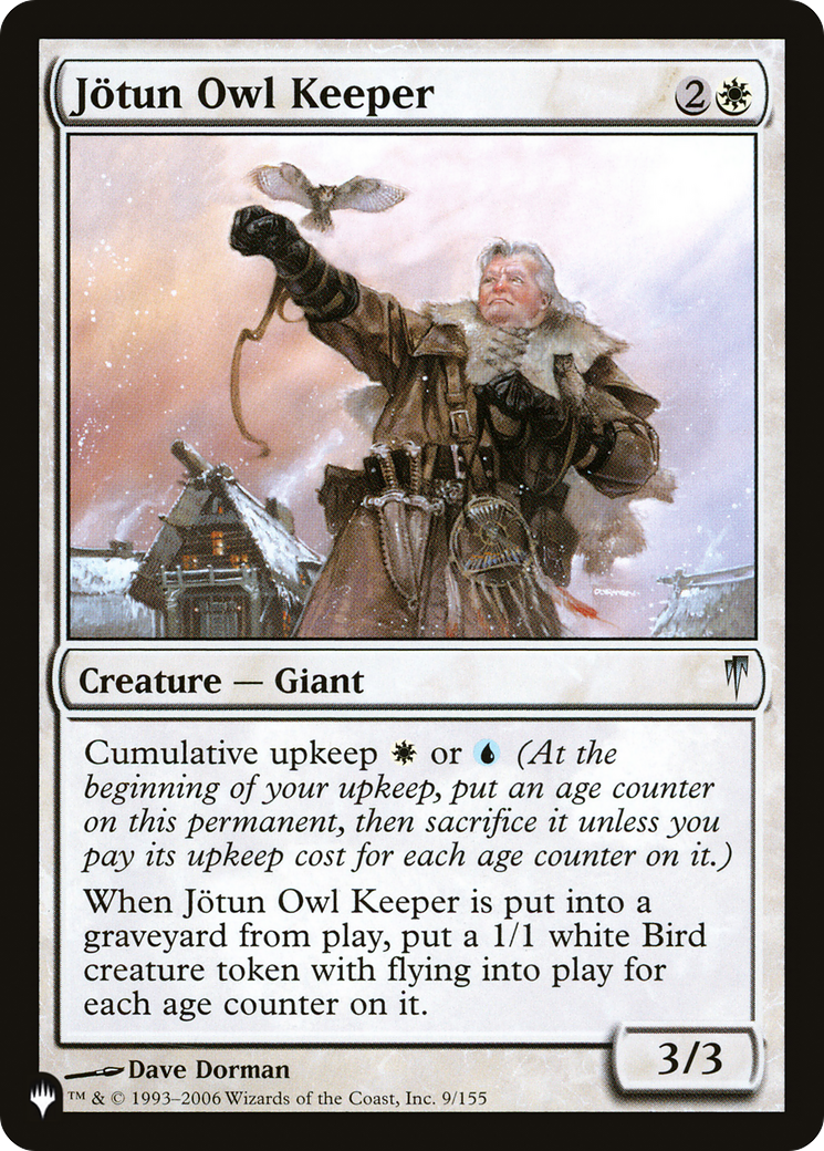 Image of Jötun Owl Keeper (LIST-CSP-9) - The List