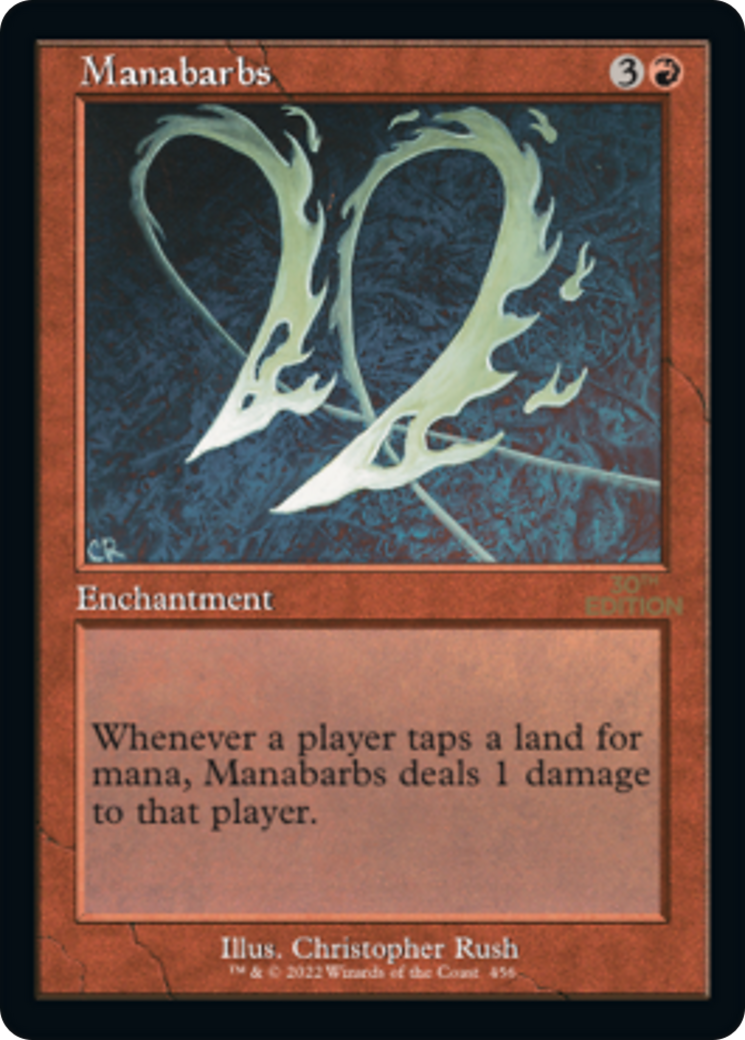 Image of Manabarbs (Retro Frame) (30A-456) - 30th Anniversary Edition