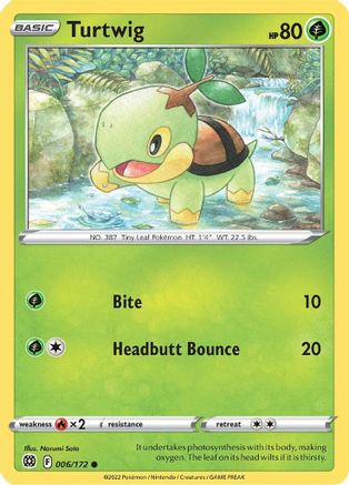 Image of Turtwig 006/172  SWSH09 Brilliant Stars - Common