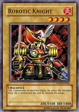 Image of Robotic Knight (YSDS-EN002) - Starter Deck: Syrus Truesdale 1st Edition