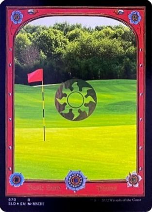 Image of Plains // Battlefield Forge (SLD-670) - Secret Lair Drop Series Foil