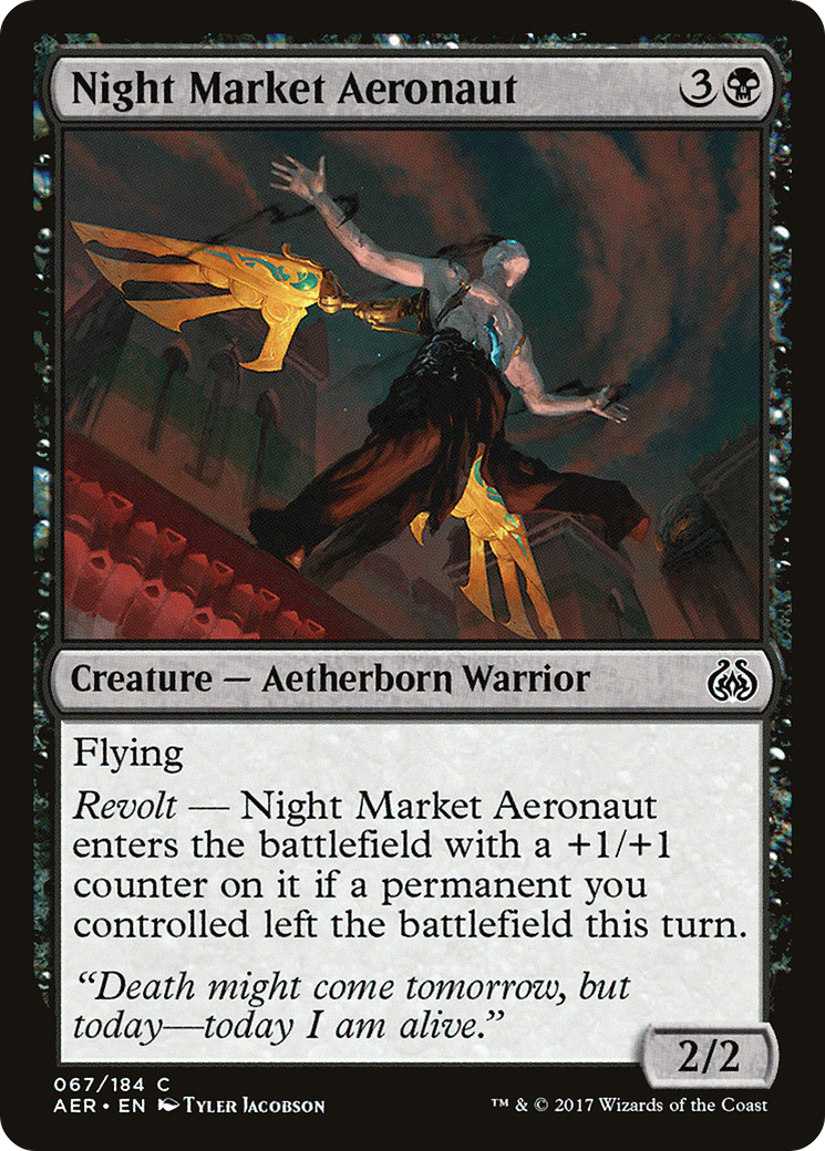 Image of Night Market Aeronaut (AER-067) - Aether Revolt