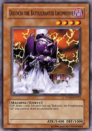 Image of Dekoichi the Battlechanted Locomotive (YSDS-EN011) - Starter Deck: Syrus Truesdale Unlimited
