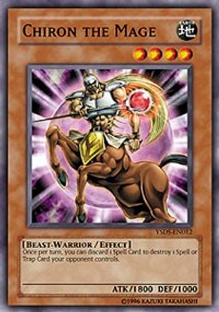 Image of Chiron the Mage (YSDS-EN012) - Starter Deck: Syrus Truesdale 1st Edition