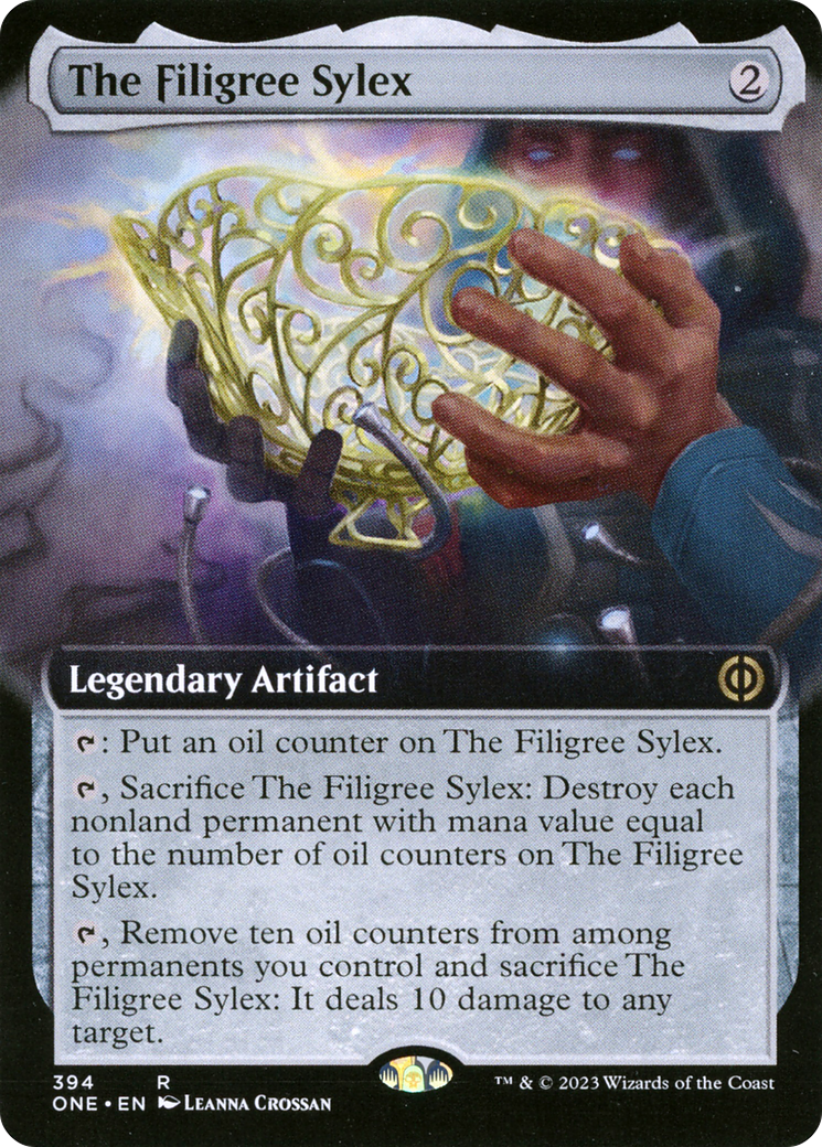 Image of The Filigree Sylex (Extended Art) (ONE-394) - Phyrexia: All Will Be One: (Extended Art)