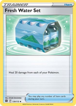 Image of Fresh Water Set 139/172  - Reverse Holofoil SWSH09 Brilliant Stars - Uncommon