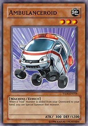 Image of Ambulanceroid (YSDS-EN018) - Starter Deck: Syrus Truesdale Unlimited