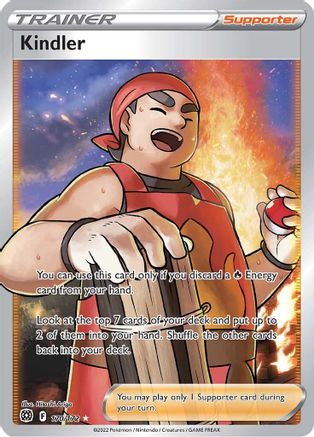 Image of Kindler (Full Art) 170/172  - Holofoil SWSH09 Brilliant Stars - Ultra Rare