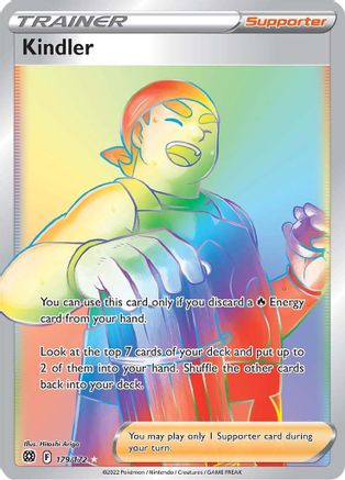 Image of Kindler (Secret) 179/172  - Holofoil SWSH09 Brilliant Stars - Secret Rare