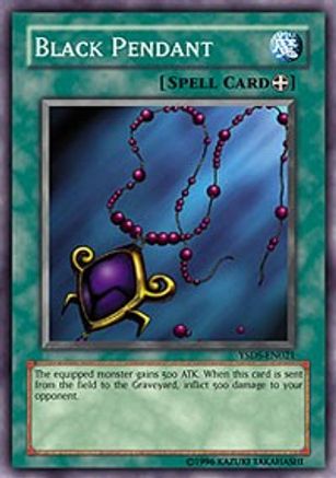 Image of Black Pendant (YSDS-EN021) - Starter Deck: Syrus Truesdale Unlimited