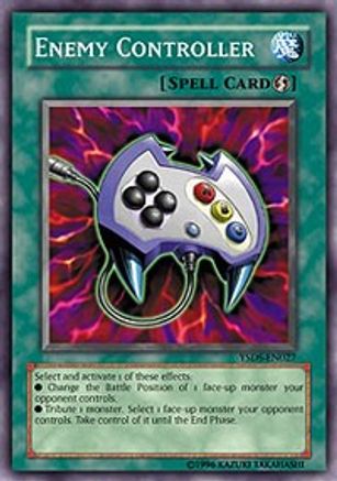 Image of Enemy Controller (YSDS-EN027) - Starter Deck: Syrus Truesdale 1st Edition