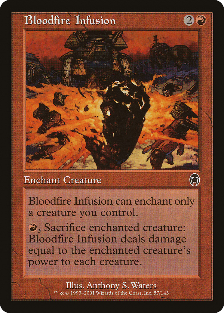 Image of Bloodfire Infusion (APC-057) - Apocalypse Foil