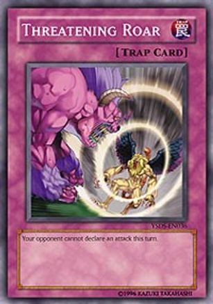 Image of Threatening Roar (YSDS-EN036) - Starter Deck: Syrus Truesdale Unlimited
