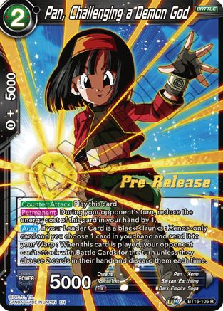 Image of Pan, Challenging a Demon God (BT16-105) - Realm of the Gods PreRelease Cards
